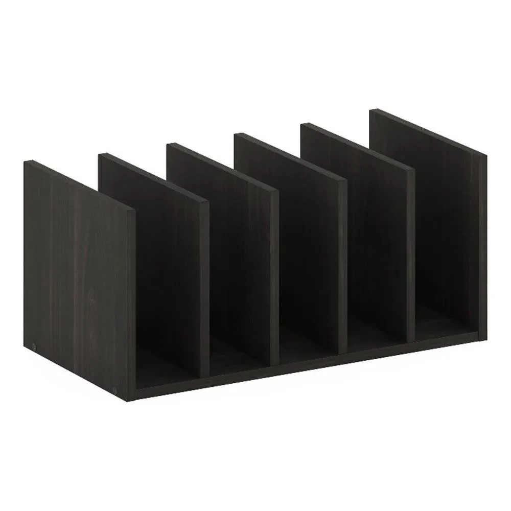 

Furinno Hermite Home Office Supplies Desktop Bookshelf Storage Espresso