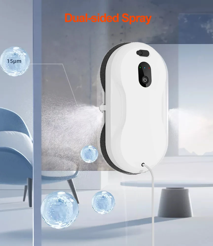 Робот-пылесос для умного дома с дистанционным управлением, чистка стеклянных окон с функцией бытового или гостиничного использования, тип вилки США, ЕС, Великобритании