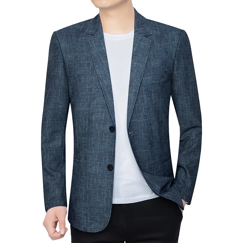 Summer Ice Silk Quick-Dry Sun Protection Blazer Men's Casual Outerwear