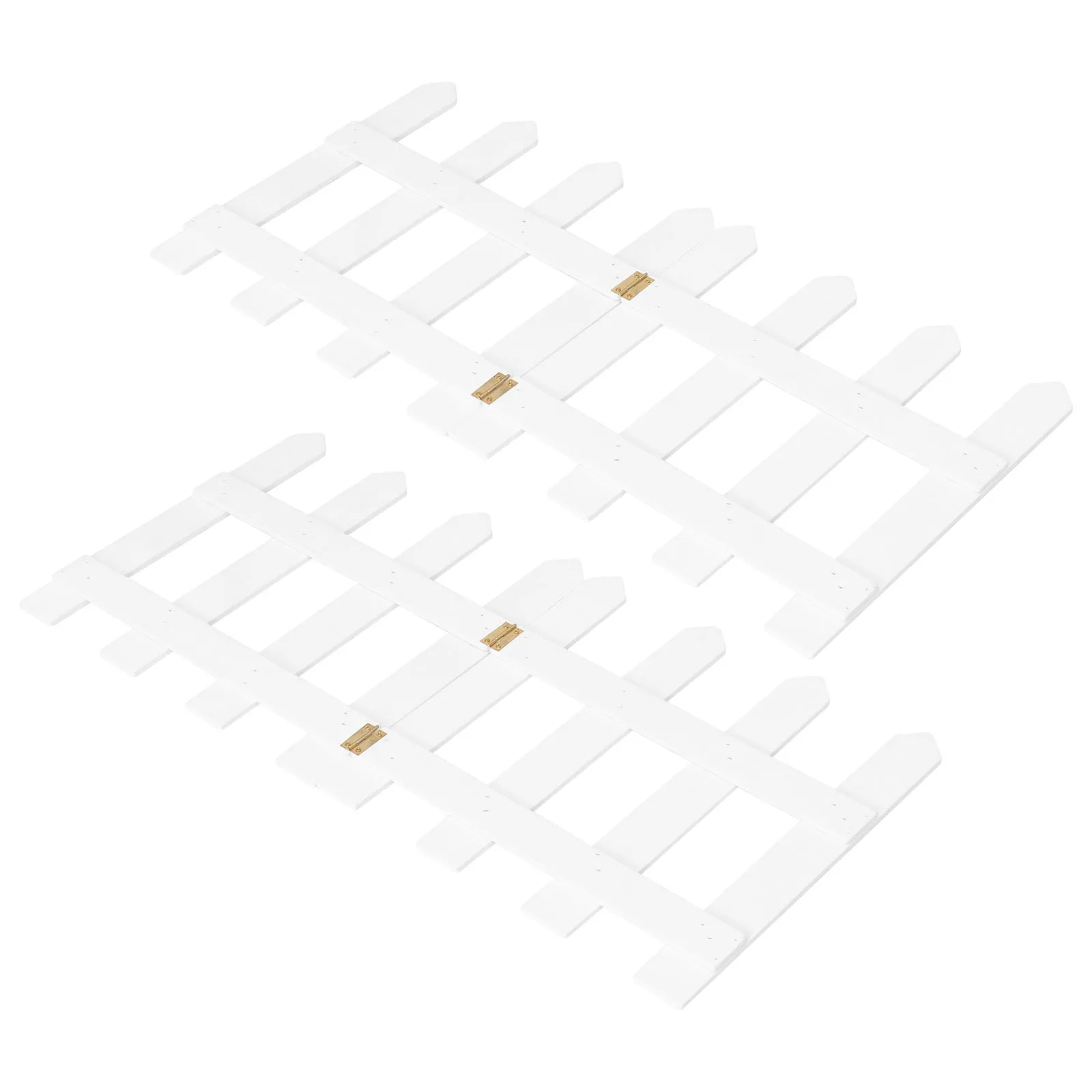 1 مجموعة 1.2 متر صديقة للبيئة خشبية سياج اعتصام شجرة الديكور مصغرة حديقة فناء عرض عطلة في الهواء الطلق #2