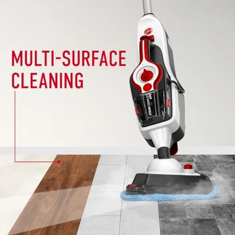 Steam Complete Pet Steam Mop Hard Floor Cleaner Machine 10in1 Multipurpose Cleaner Machine Removable Handheld Steamer Ideal for