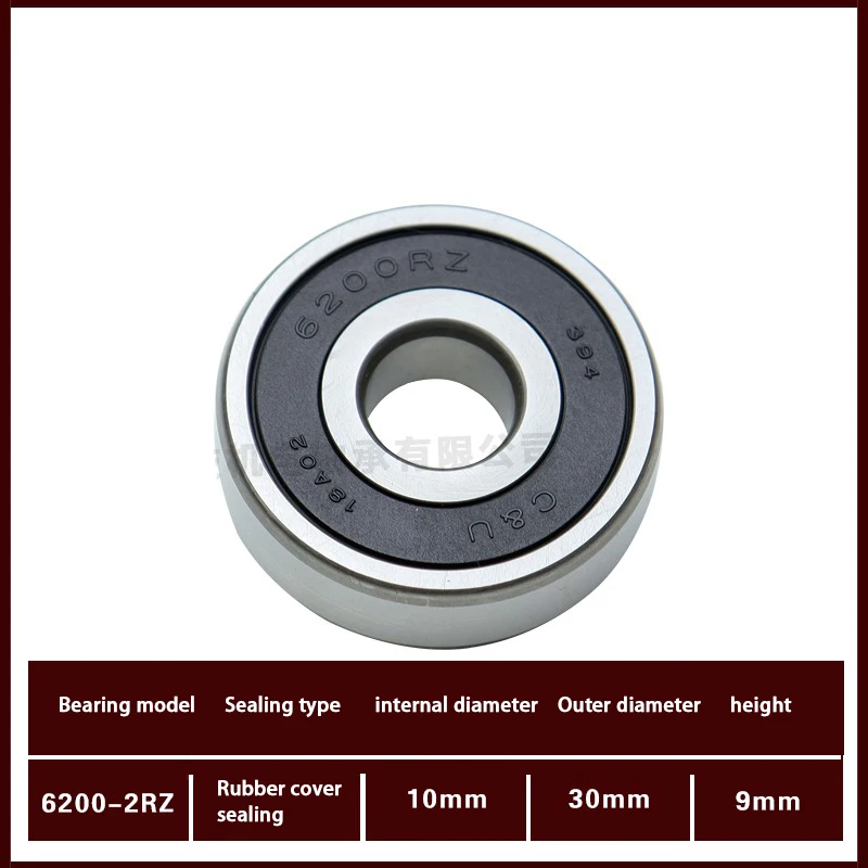 Rubber Sealed Stainless Steel Bearings 6000 6001 6002 6003 6004 6005 6006 6007 6008 6009 High-Speed Silent