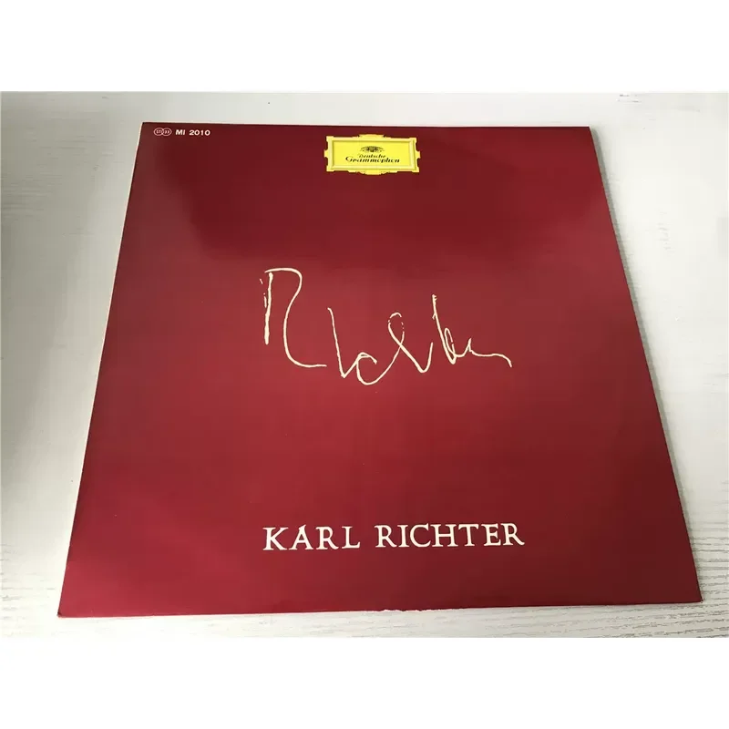 Oratorio navideño de Bach, Richter dirigiendo, disco de vinilo LP para coleccionistas de música clásica