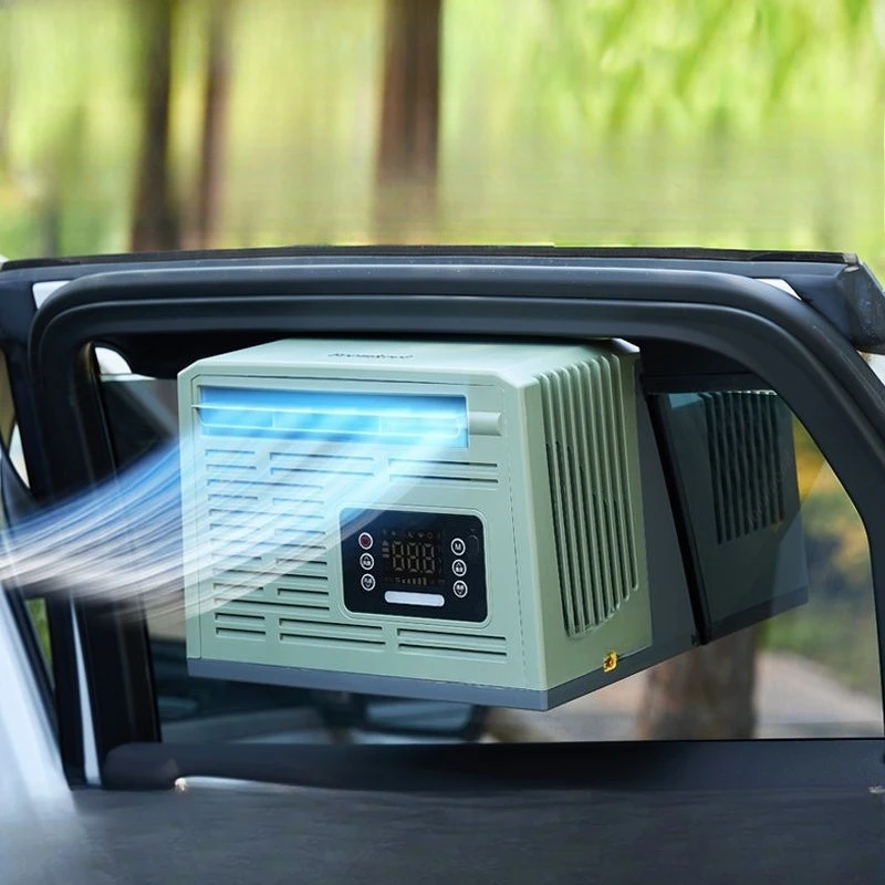 

Mobile air conditioner Portable, refrigerated car air conditioner