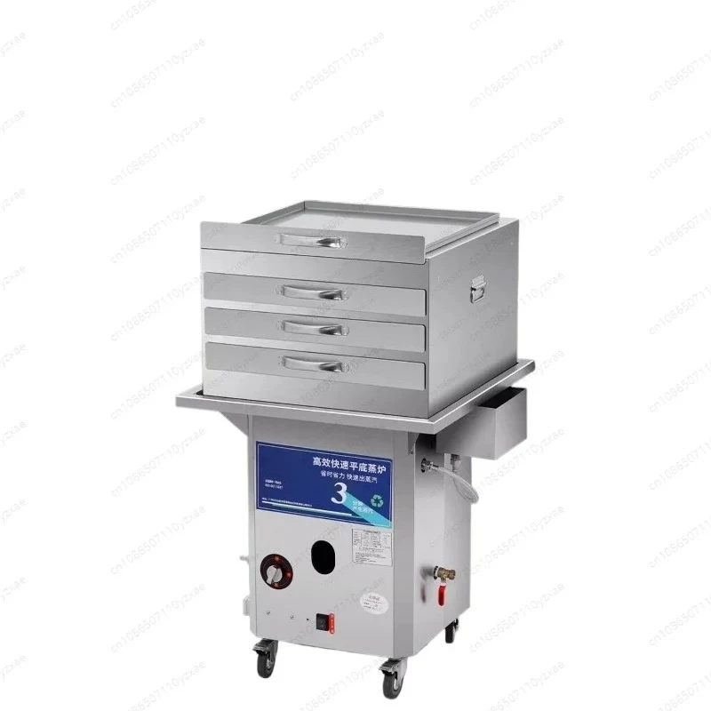 M Commercial Rice Noodle Roll Machine Stainless Steel Steamer For Cheung Fun Street Food Vendor Cantonese Food