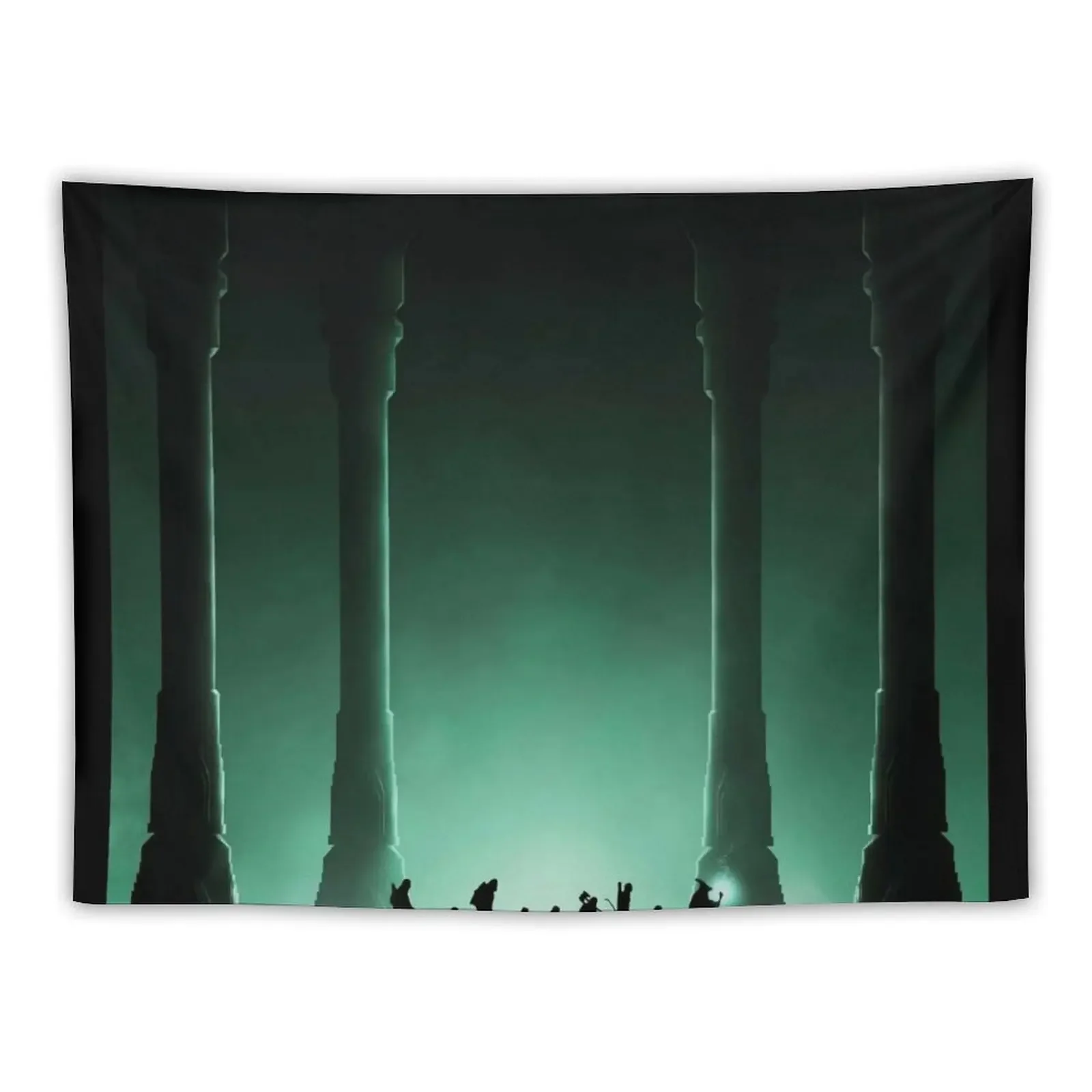 The green light Tapestry Room Decorations Aesthetic Decoration Wall Tapestry