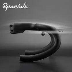 Rpantahi Ultra light Road Bicycle Carbon Fiber Handlebars Integrated Stem 28.6/31.8mm Bike Broken windmill Handle Bars