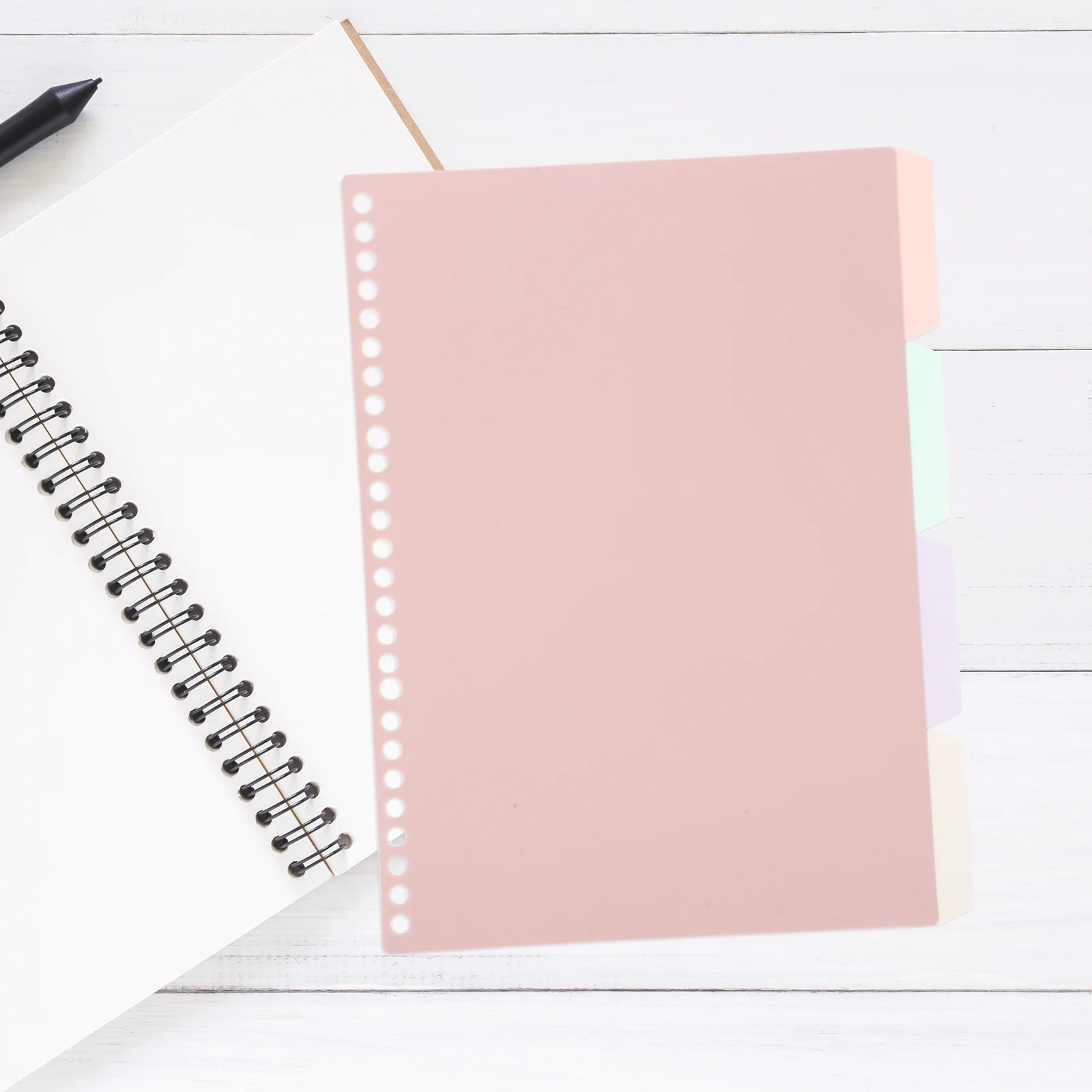 

B5 Spiral Notebook Multi-Use Notepad For School Office Home Loose-Leaf Book With Tabs Index Divider Note Taking Supplies