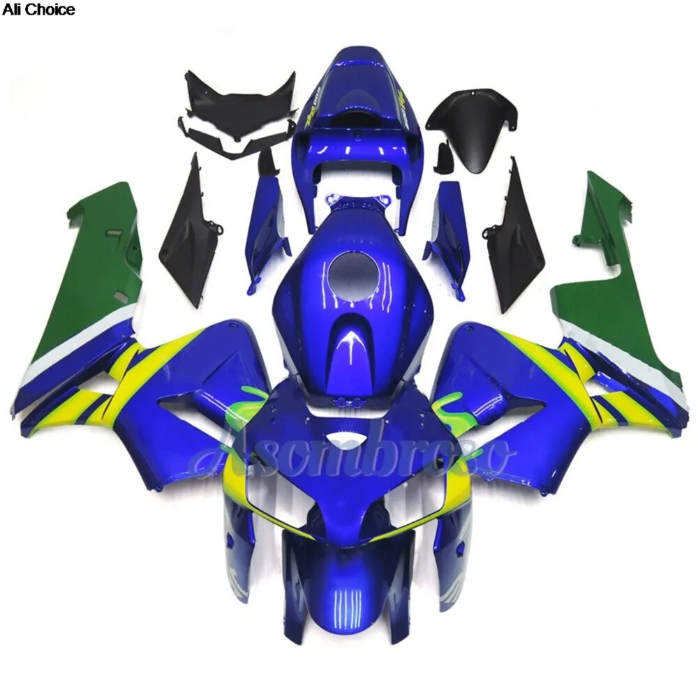 Fits CBR600RR PC37 2005 2006 Blue Green Fairing Kit Cbr 600rr 05 06 CBR600 RR Bodywork Injection Mold Fairings