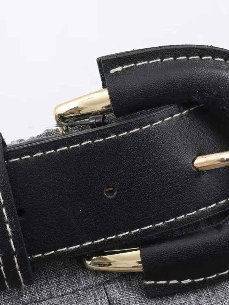 Nueva moda para mujer, faldas por debajo de la rodilla con cinturón y arrugas, conjuntos de dos piezas, traje elegante a la moda, chaqueta, trajes de otoño para mujer