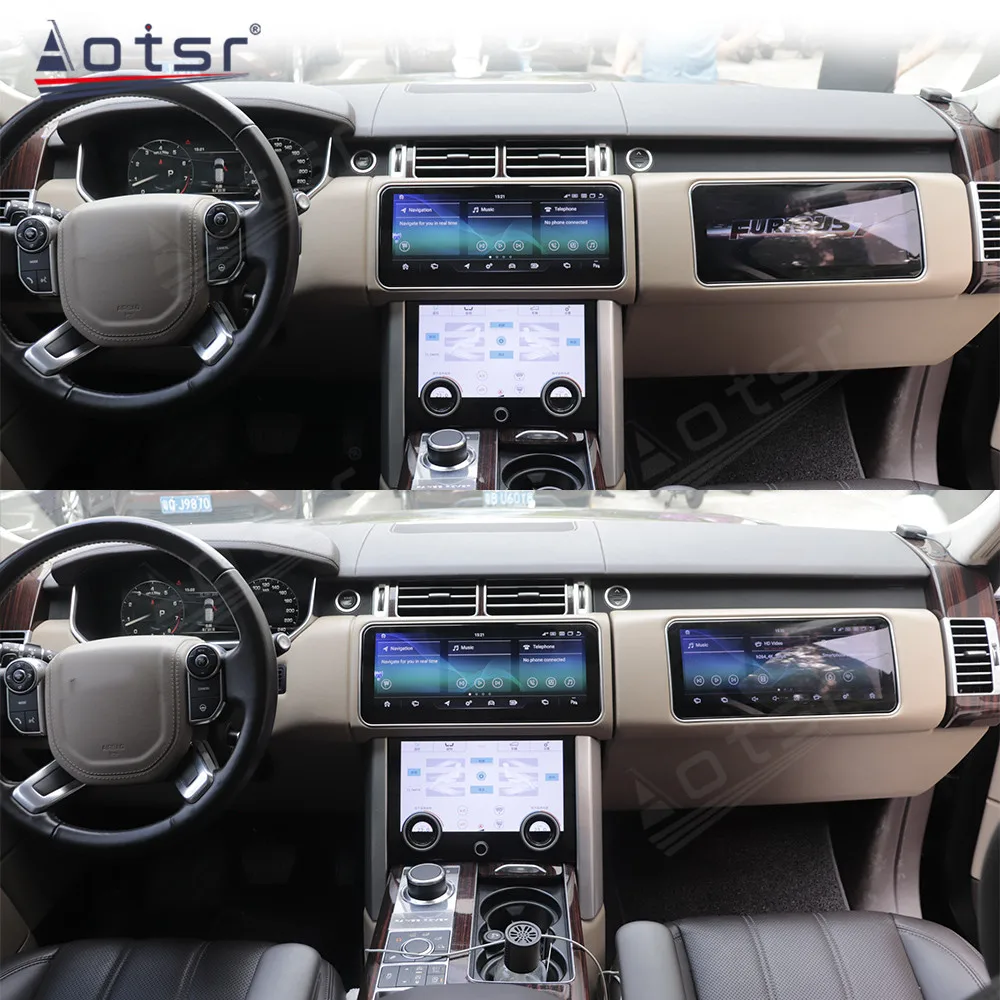 Upgrade For Range Rover Vogue L405 Sport L494 2013~2017 Android Car Radio LCD Meter Digital Cluster Virtual Cockpit GPS Navi
