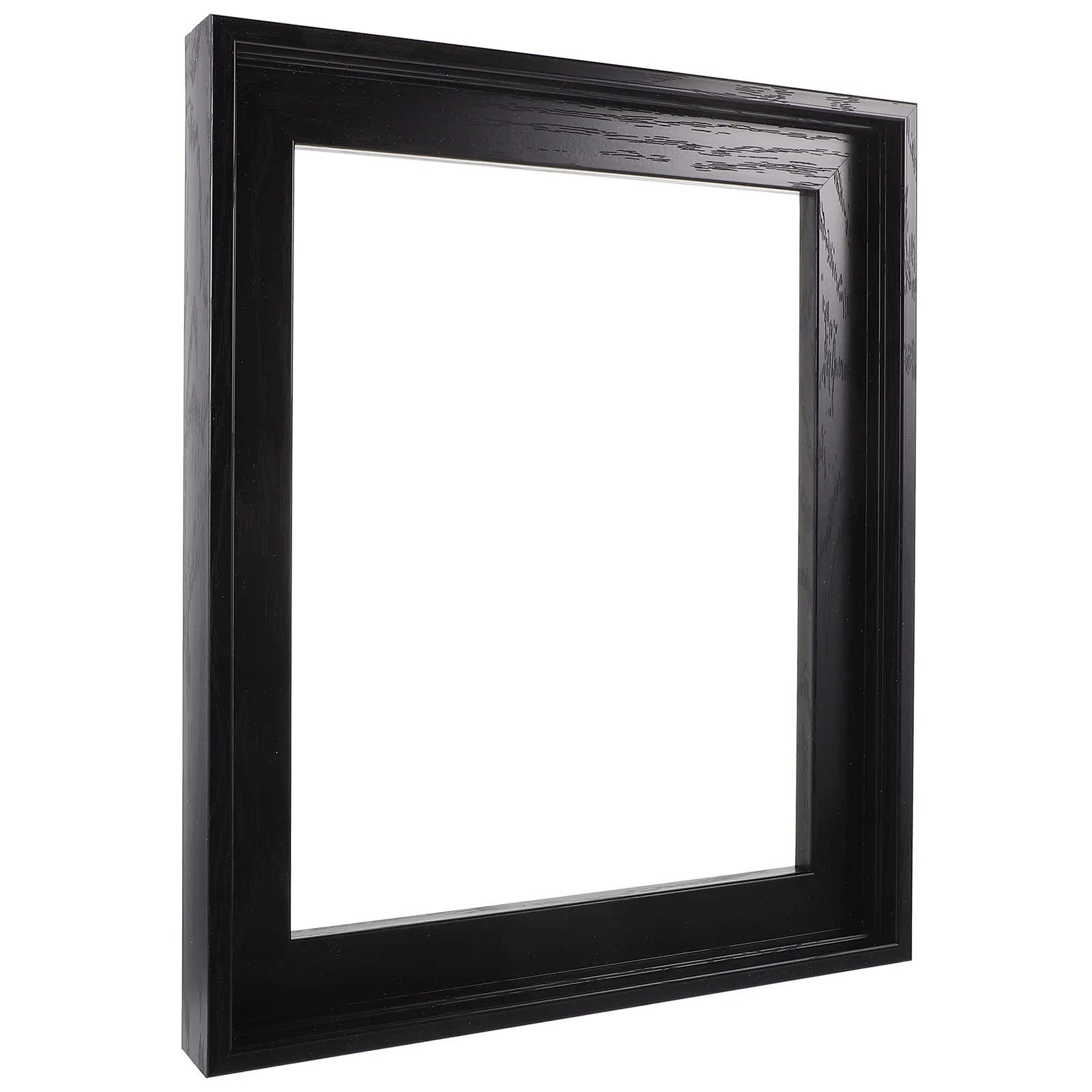 

DIY Painting Decorative Frame L-shaped Assembled Picture Display Black Frames Square Floating Canvas