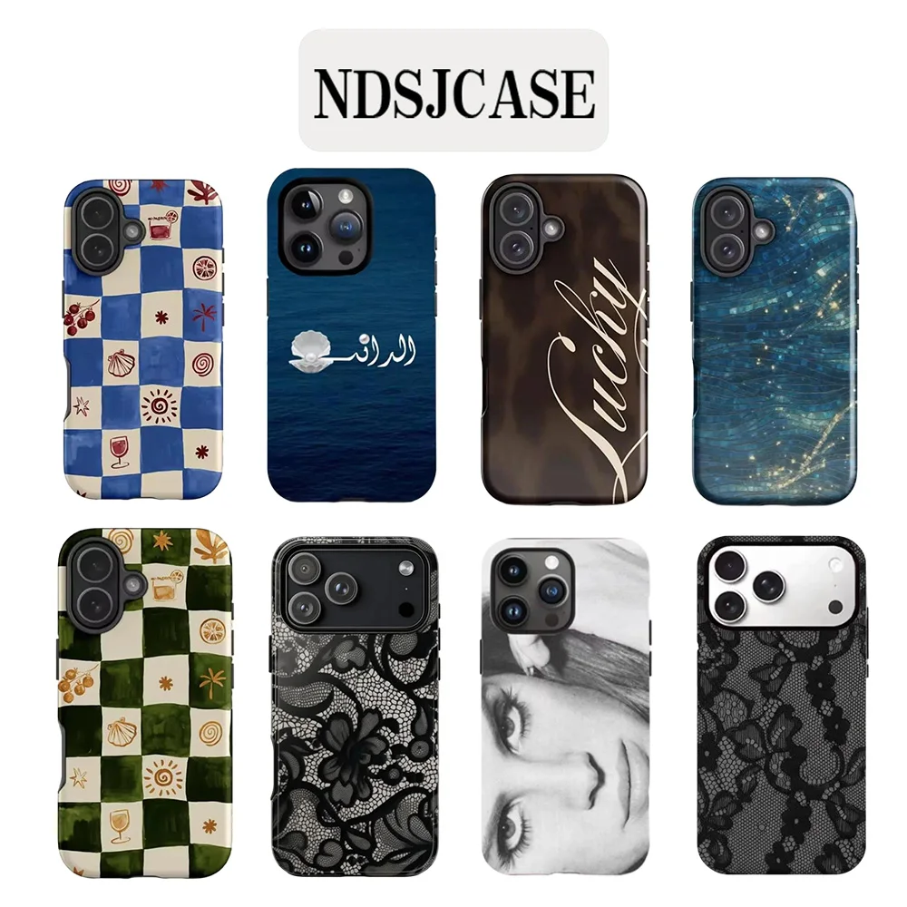 Luxuriöse Clmj Eye Art Print Handyhülle für iPhone 17 17e 16e 16 15 14 13 12 11 X XS XR XSMAX Air Pro Max Plus Doppelschichtig – Detail 1