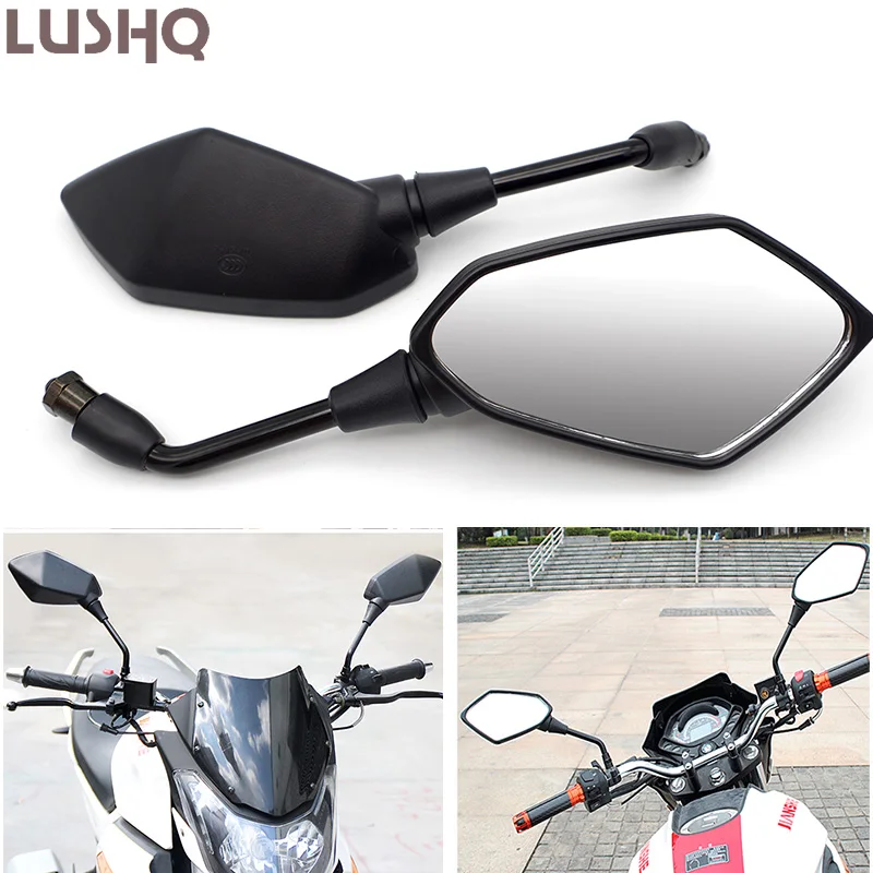 Motorcycle Mirror For YAMAHA VSTAR XT660 MAJESTY 125 TTR250 FZ25 R1 2003 MT10 CYGNUS X125 MT03 Retroviseur Moto Accesorios