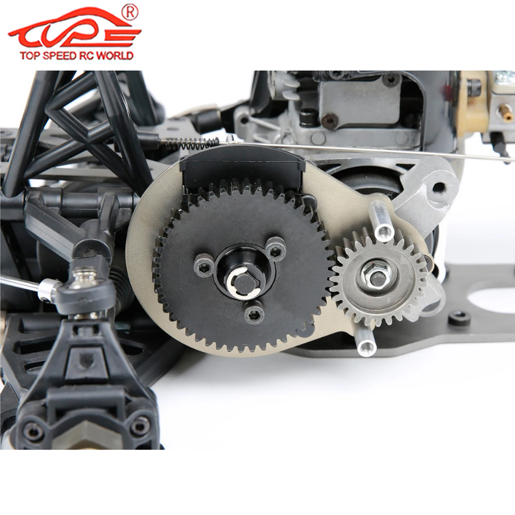 Metal Super High Speed Gear Kit 48T/26T or With One-piece Clutch Cup for 1/5 HPI ROVAN ROFUN KM BAJA 5B 5T 5SC TRUCK Rc Parts