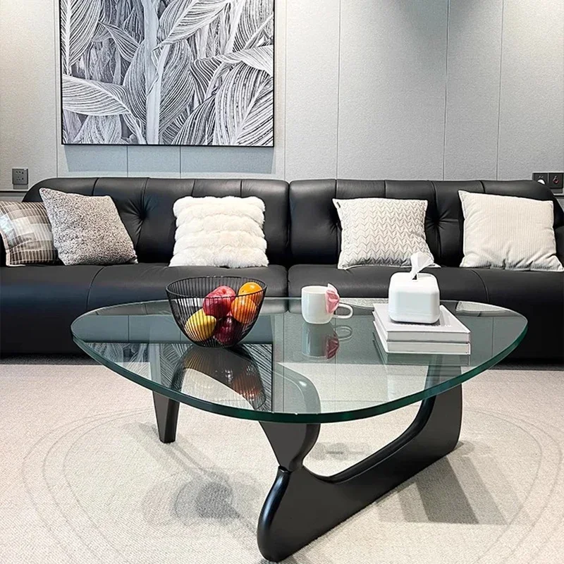 Black Accent Side Table Nordic Luxury Living Room Salon Party Events Modern Coffee Table Designer Mesas Bajas Trendy Furniture
