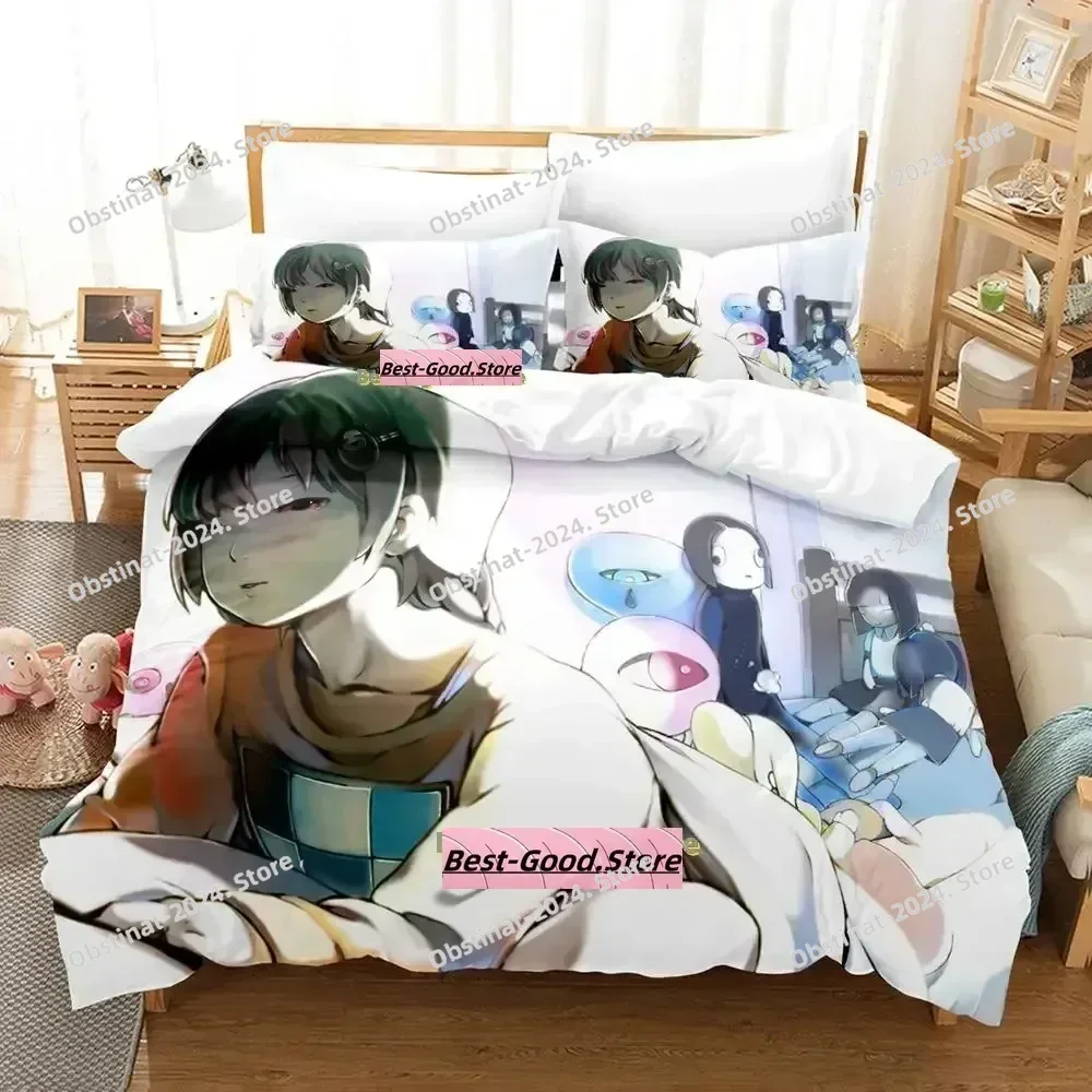 

2023 Yume Nikki Bedding Set Single Twin Printed Bed Set With Pillowcase Bed Duvet Cover Soft Single Double Queen Super King Size