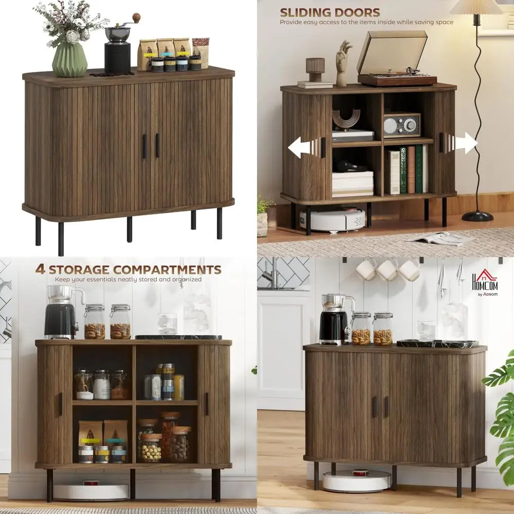 

Large Pull-Out Laundry Storage Cabinet with Hidden Hamper for Tilt-Out Double Doors, Ideal for Kitchen and Laundry Room Organiza