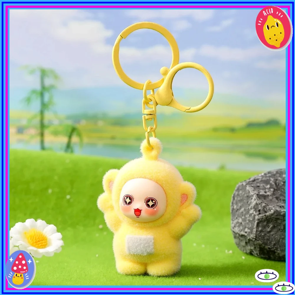 المعلقات الصغيرة الساخنة، هدايا الأطفال العصرية، دمى لطيف، حقائب مدرسية للزوجين والمعلقات أربعة ألوان سلسلة الطفل سلاسل المفاتيح الكرتون