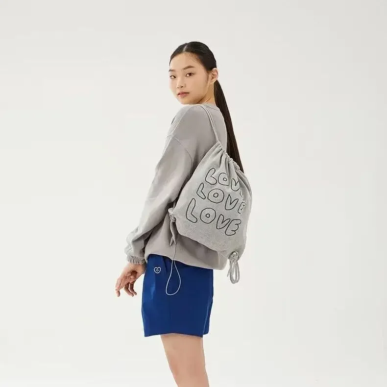 Zaini Miyagawa, borse portaoggetti leggere e casual borse con coulisse studente nuove borse a sfera zaini da donna alla moda