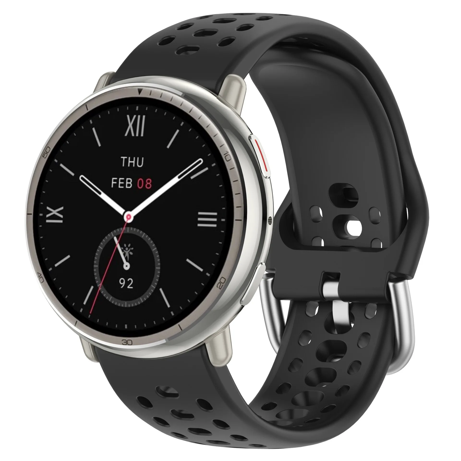 Silicone strap For Amazfit Active 2 （A2437）smart watch strap Replaceable strap For Amazfit Active2 watch band accessories