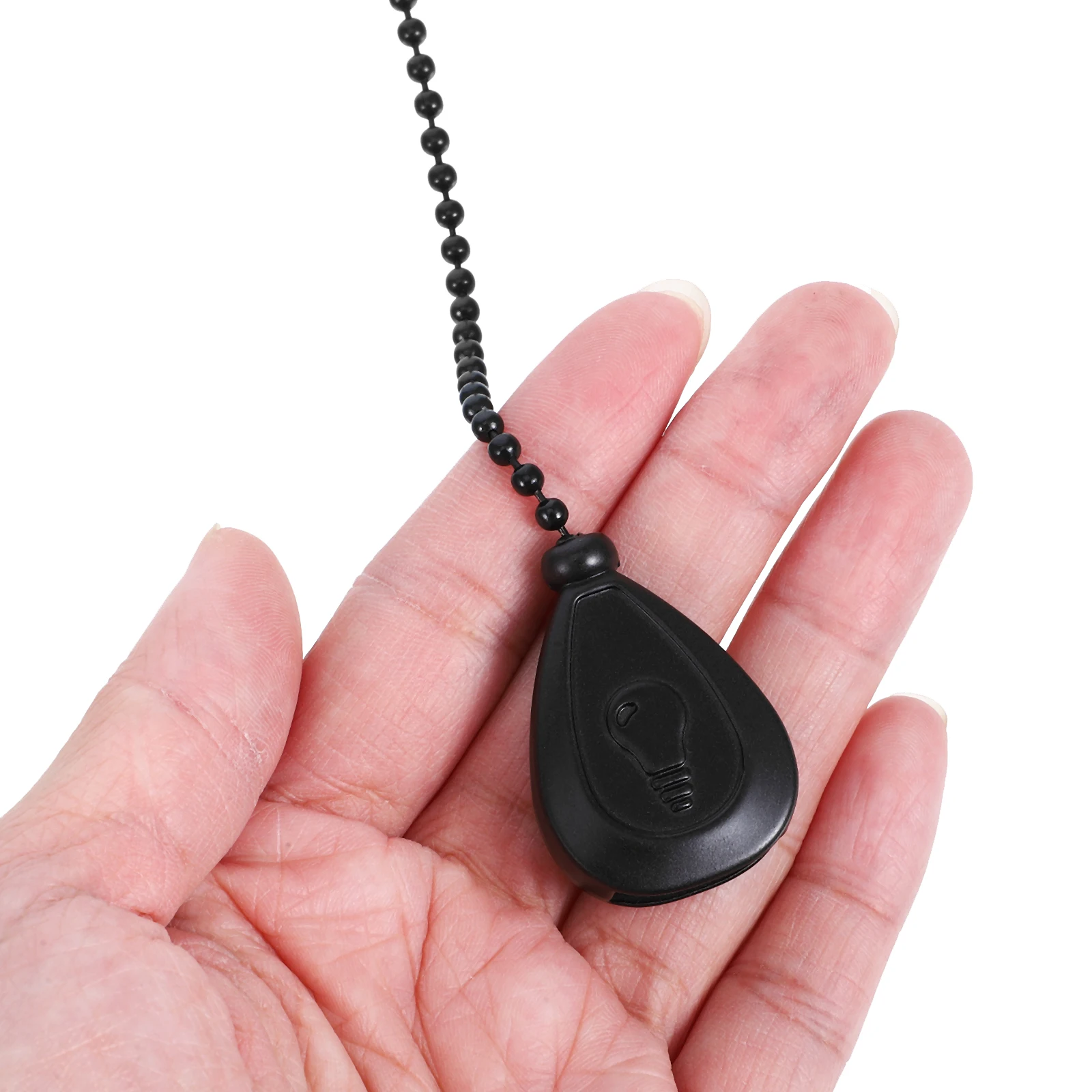 

2pcs Ceiling Fan Pull Chain Extender Chains Extension Pendant Fan Chain Connector Ornament Ball Decorative Replacement Light