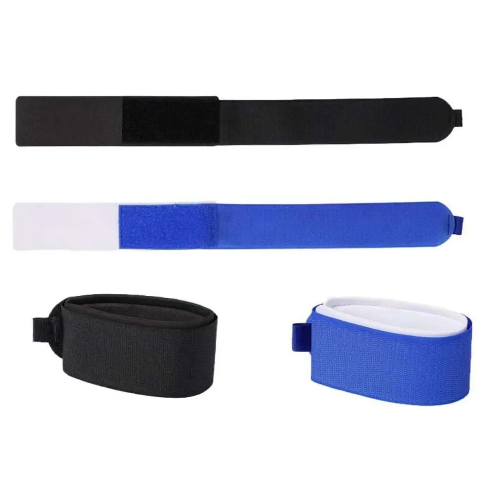 

Adjustable Ski Fastener Straps Band Wrap Protective Pads Ski Wraps Ties Nylon EVA Black Snowboard Binding Straps