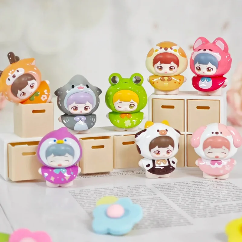 

Kindergarten Cute Animal Ornament Blind Box Trendy Play Surprise Toy Handmade Diy Material Gift Spot Flower Kindergarten