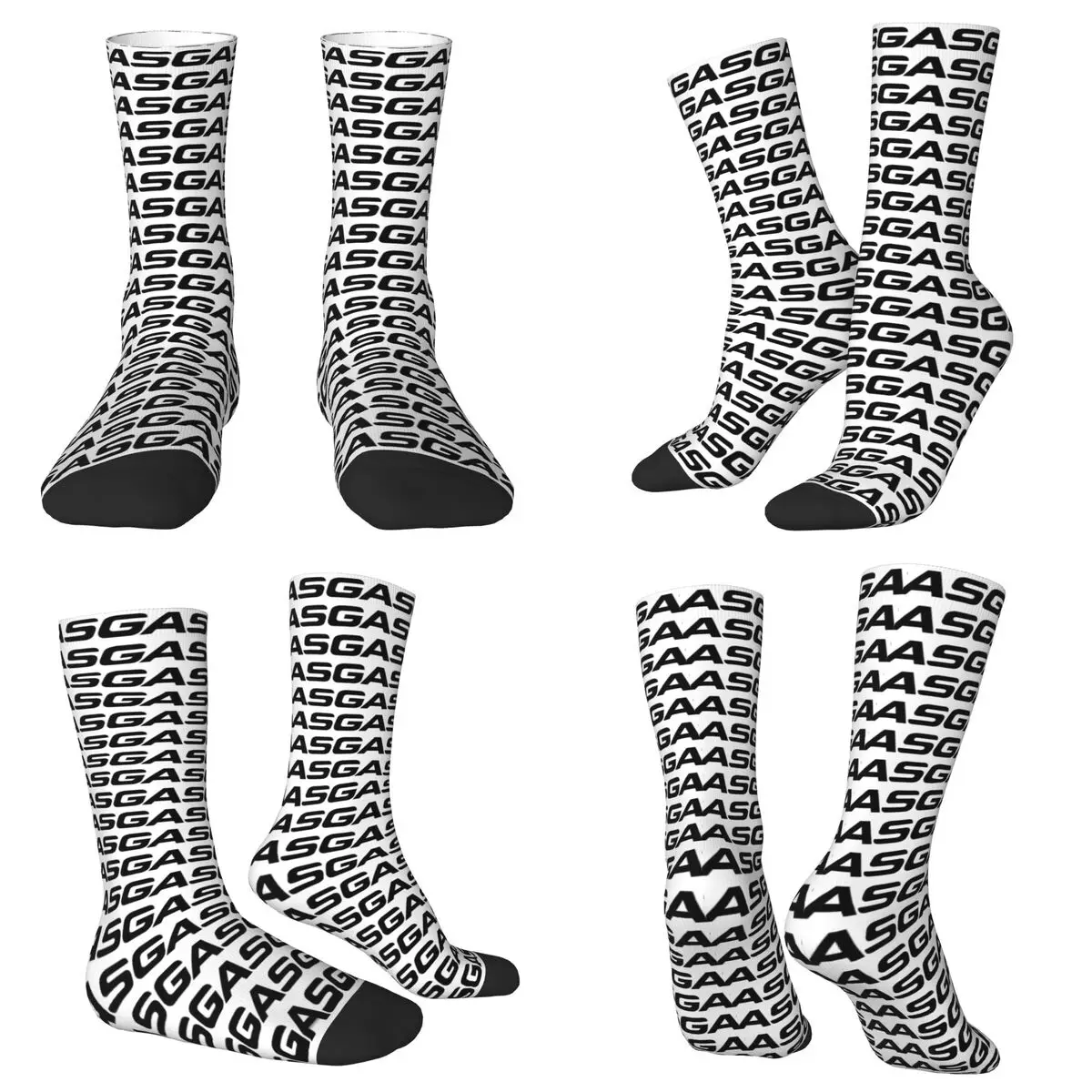 All Seasons Crew Stockings G-Gasgas Motorbike Motorcycle Logo Socks Casual Long Socks for Men Women Valentine's Day Gifts