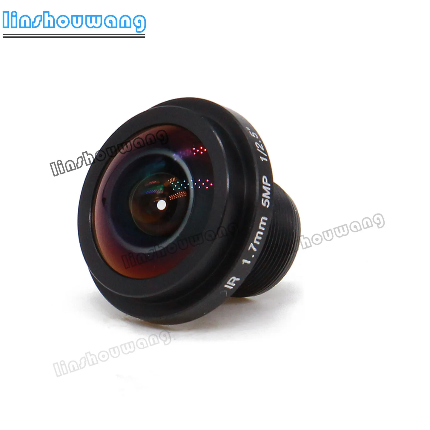 Fisheye Lens M12 Interface 210-Degree 5-Megapixel 1/ 2.5inch Camera Accessories Surveillance Hikvision Dahua Action Camera Lens
