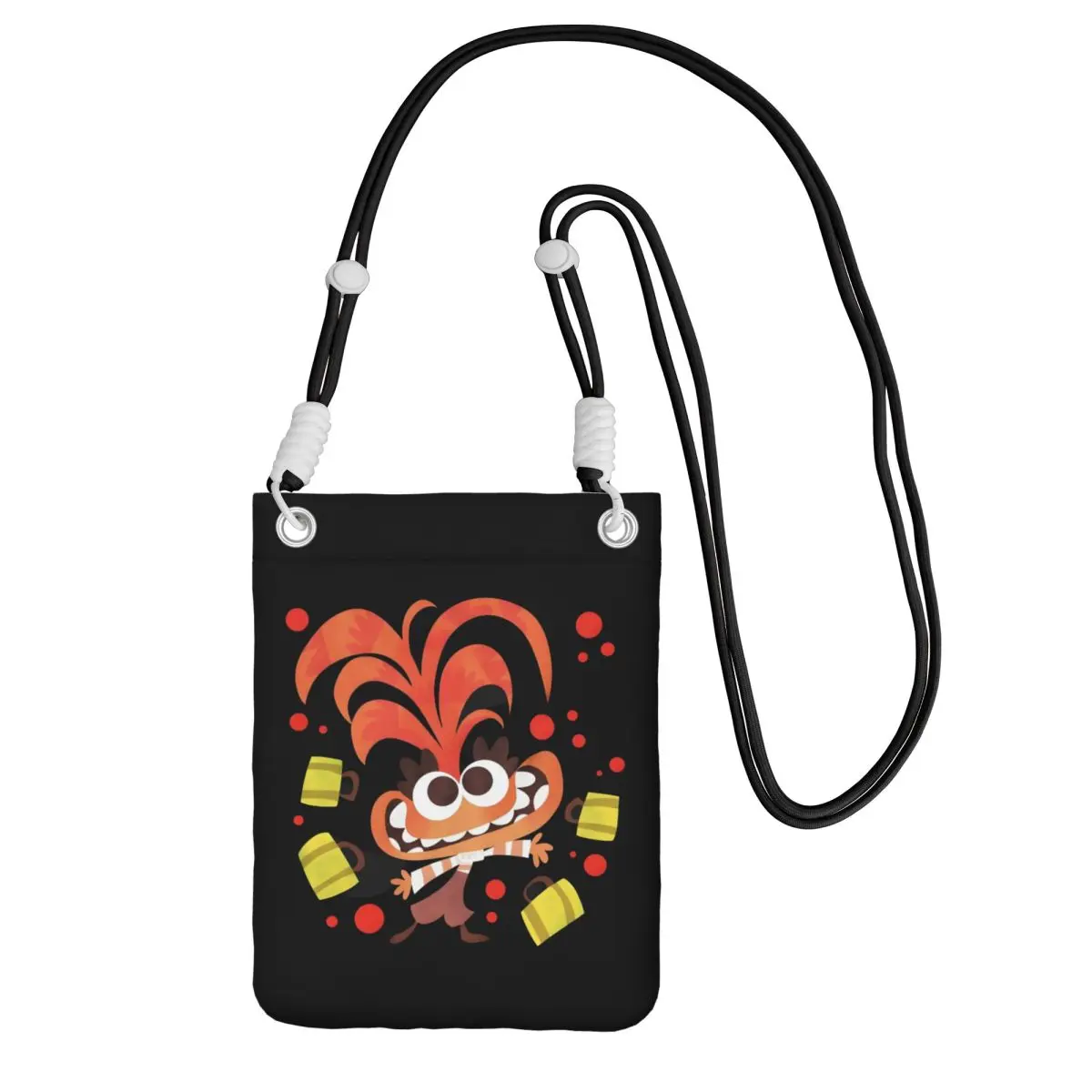 

Custom Inside Out Mobile Phone Bag for Men Women Adventure Cartoons Crossbody Bag Suitable Coin Purse Mini Shoulder Purse Wallet
