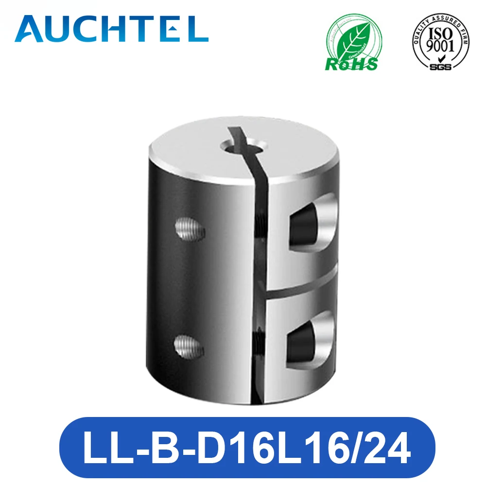 Shaft Coupling LL D16L16/24 Spider Rigid Torque Motor Connector Coupler CNC Aluminium Universal Joint 3D Printer Cardan