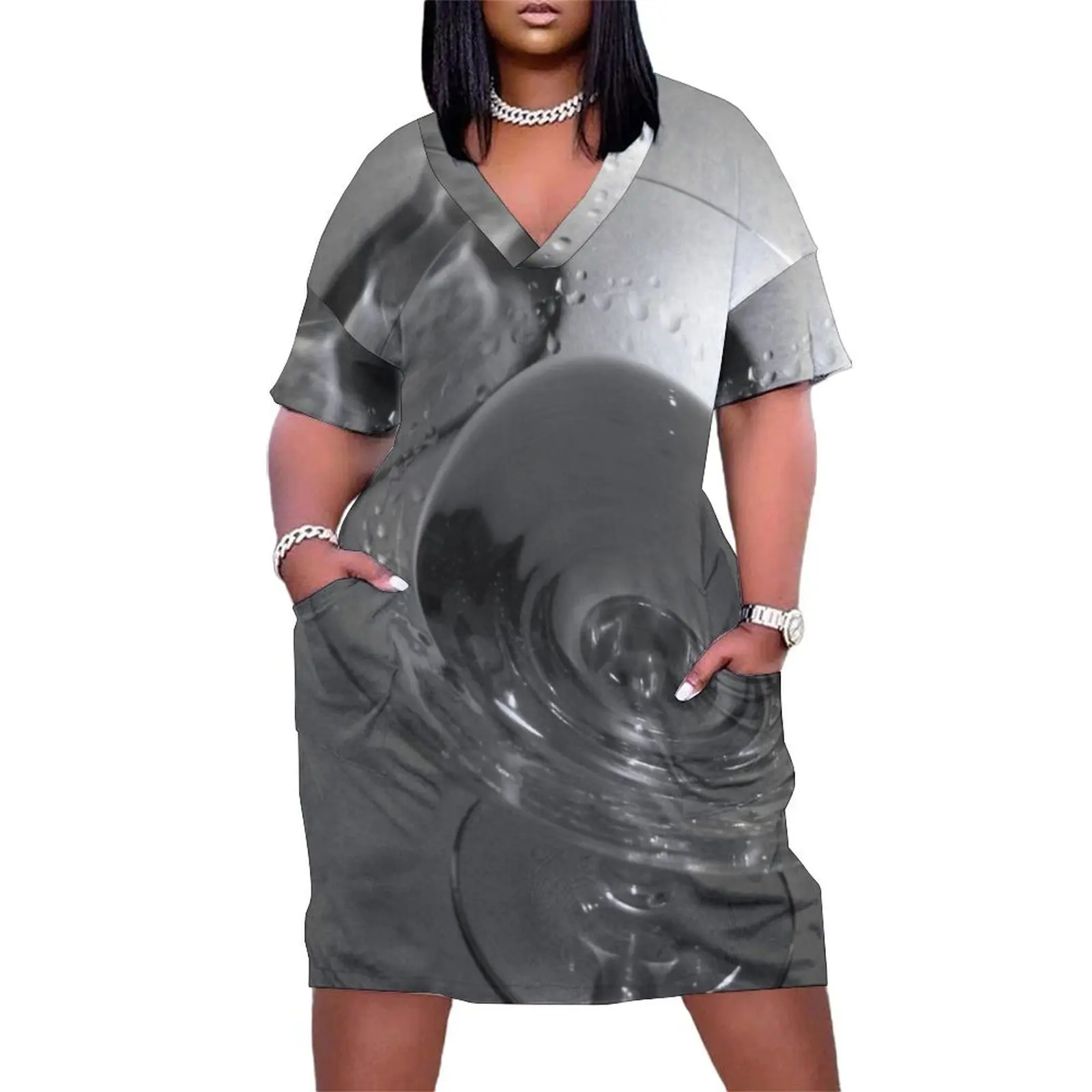 

MartiniShadow Loose Pocket Dress women's fashion dresses prom clothes