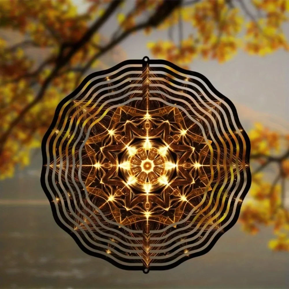 CIFBUY Wind Chimes 360 Degree Hook Dynamic Design Garden Lawn Decor Outdoor Creative Gift for Yard