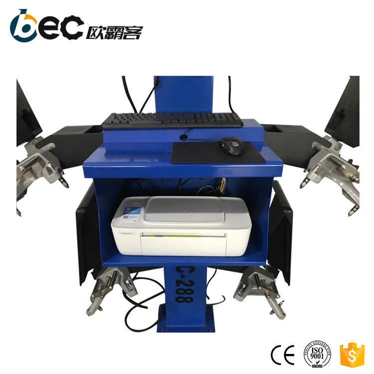 Popular aligner machine / 3D wheel alignment /four post car lift use with alignment machine for garage