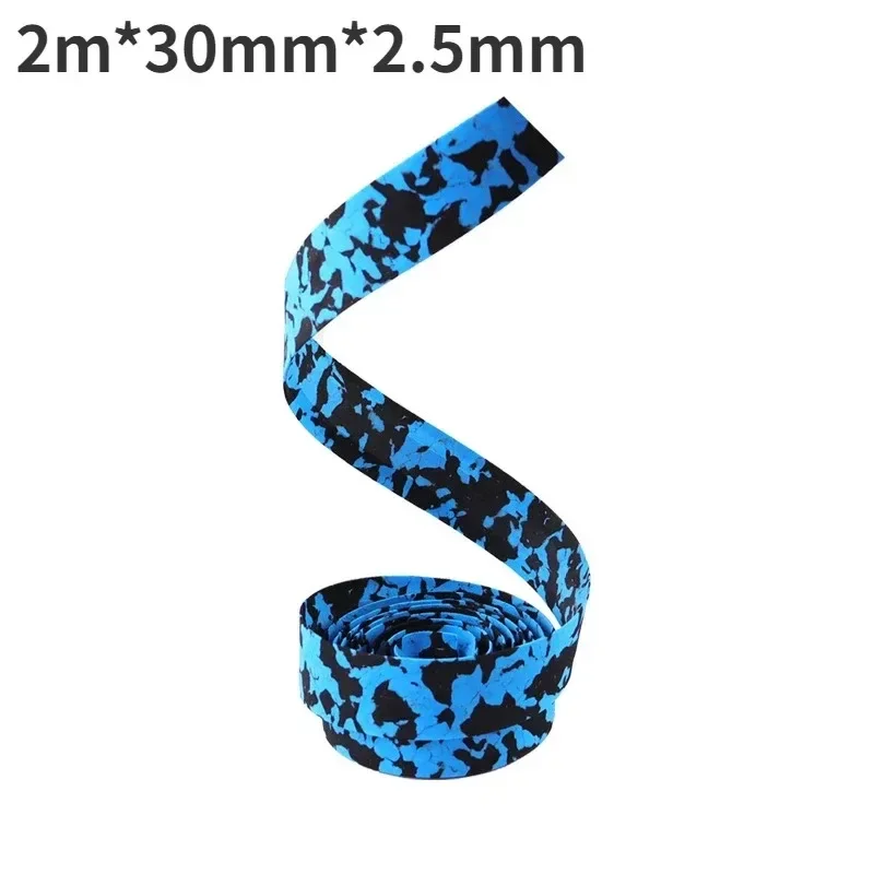 2pcs/set Camouflage Sponge Shock-absorbing Breathable Anti-slip Road Bike Bicycle Handlebar Tape Bike Straps Bicycle Accessories