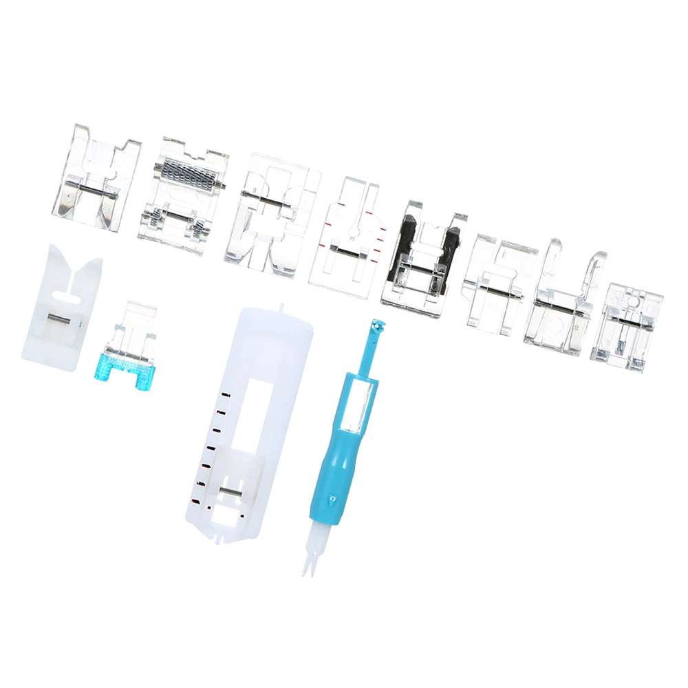 

62pcs Professional Domestic Sewing Machine Presser Foot Set Hem Foot Spare Parts Accessories for Brother Singer Feiyue Janome