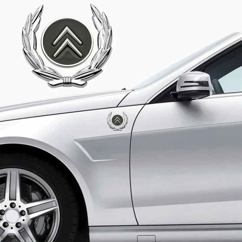 1 unidad de pegatina con emblema para ventana lateral de coche Citroen, para varios modelos, incluidos C1, C2, C3, C4, C5, DS3, Aircross, Picasso, Berlingo, C-EL