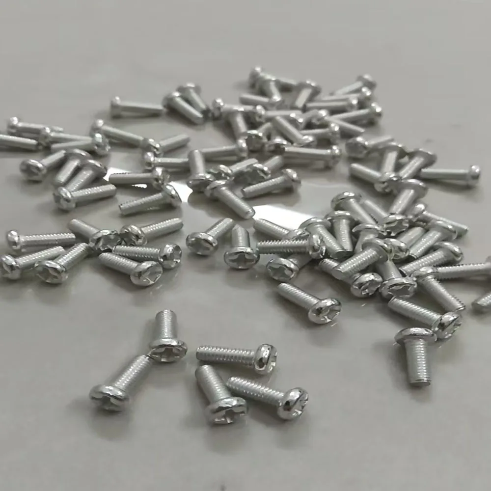 Aluminum Alloy Pan Head Screws GB818 DIN7985 Phillips Cross Recessed 4#-40 6#-32 8#-32 10#-32 UNC UNF M1.7 M2 M3 M4 M5 M6