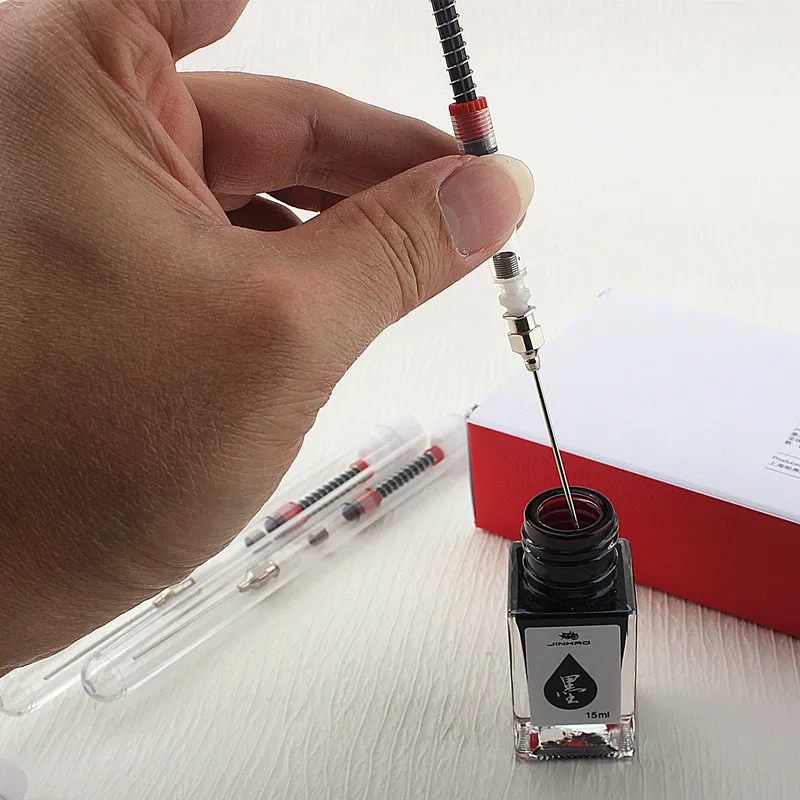 5pcs Set Box Penbbs Ink Absorption Auxiliary INK CONVERTER School Student Office Gifts Stationery