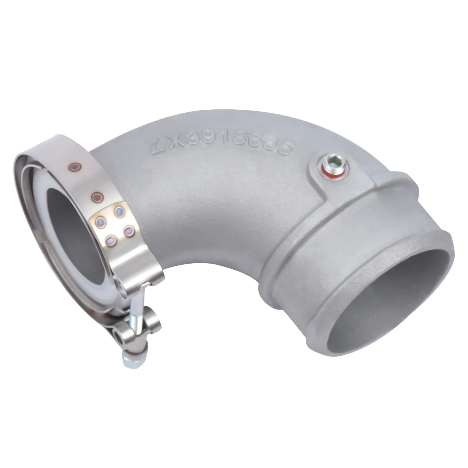 

Turbo Air Transfer Pipe Intake Elbow 90° for Cummins Holset HX35 and HX40 6BTA