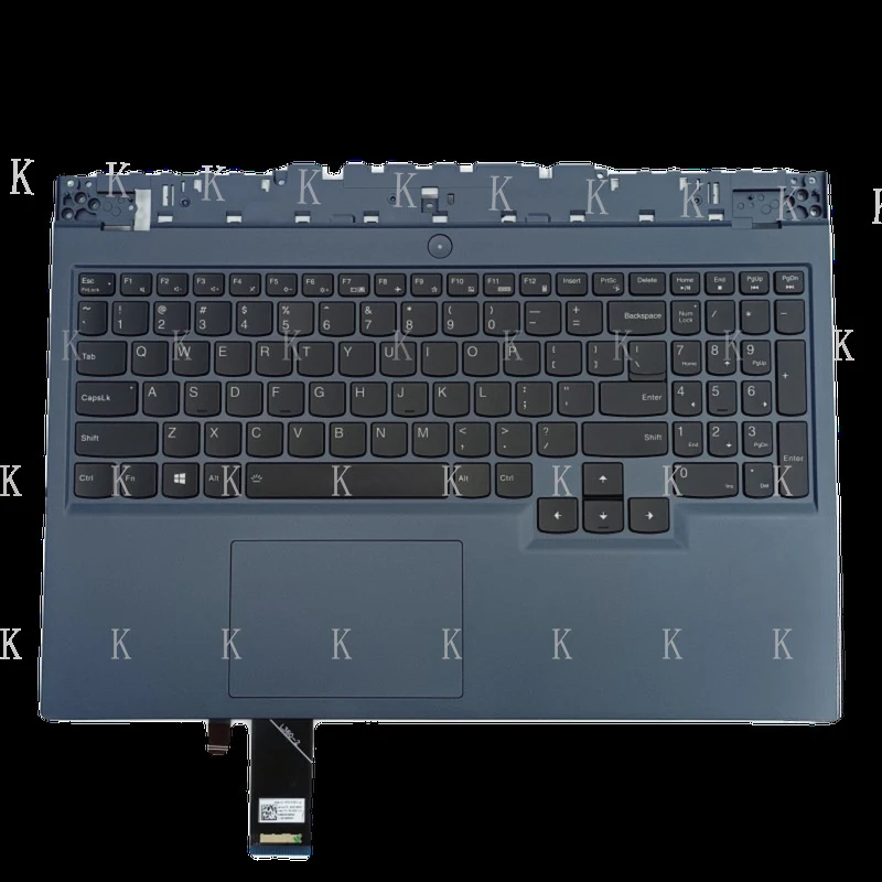 C   Palmrest w/Backlit RGB Keyboard for Lenovo Legion 5-15ACH6 5CB1C93036 Blue