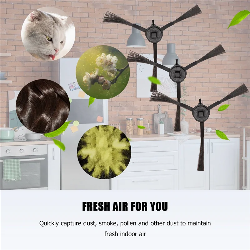 

B15C Для EZVIZ RE4 / RE4 Plus / RE5 / RE5 Plus Основная боковая щетка Швабра Ткань Hepa-фильтр Аксессуары Запасные части