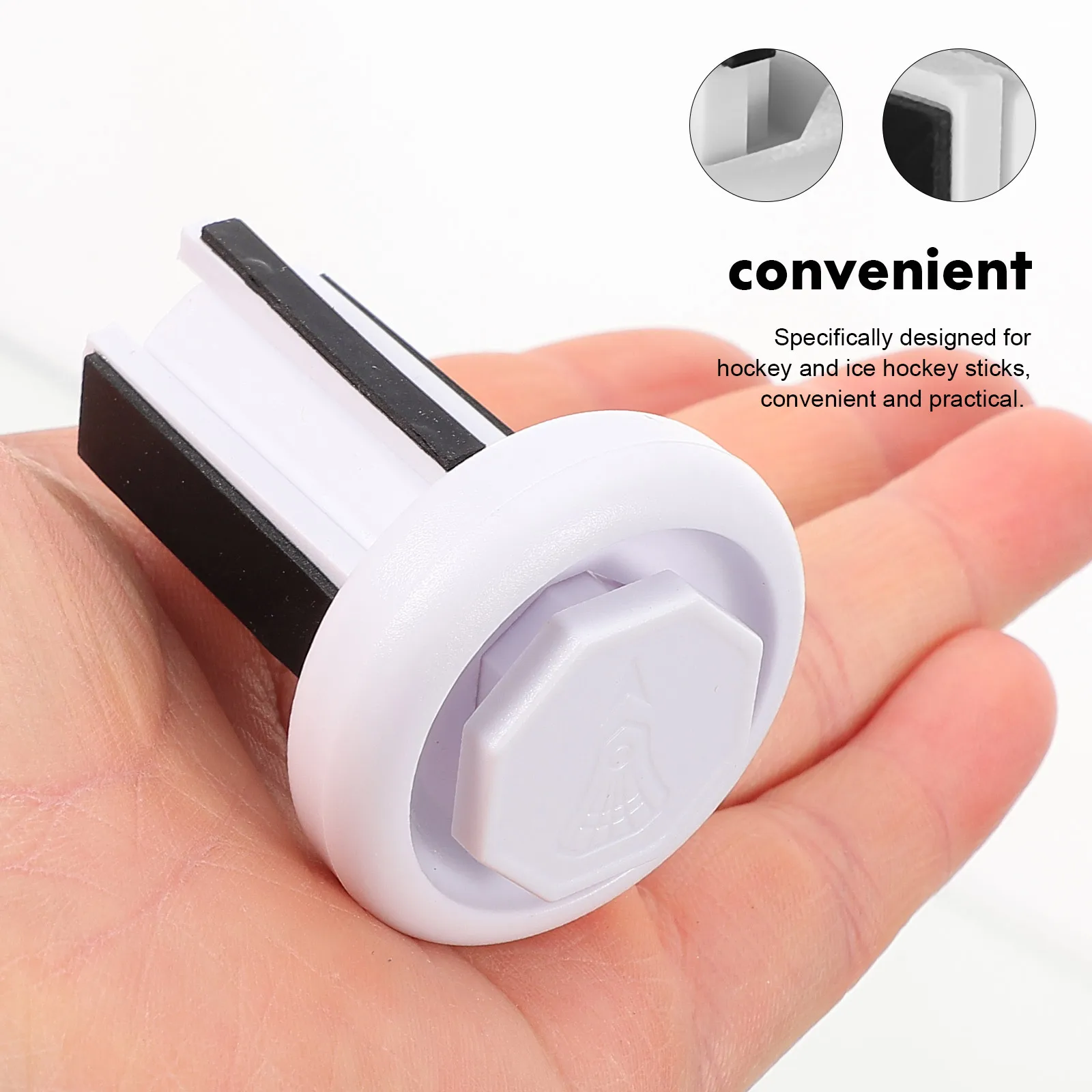 

Hockey Stick Tail Cover Handling Training Aid Replacement Parts Repair Kit Anti-shedding End Caps