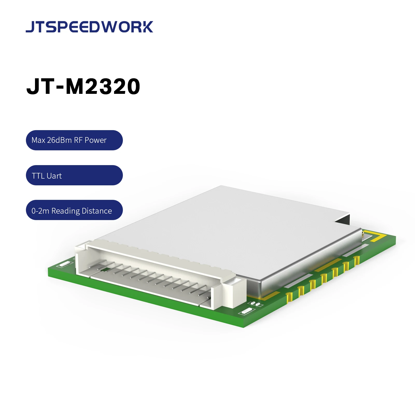 Imagem -04 - Módulo do Leitor da Frequência Ultraelevada Rfid de 02m M100 com Demonstração Livre e Sdk Mais Antena Cerâmica de 40 mm