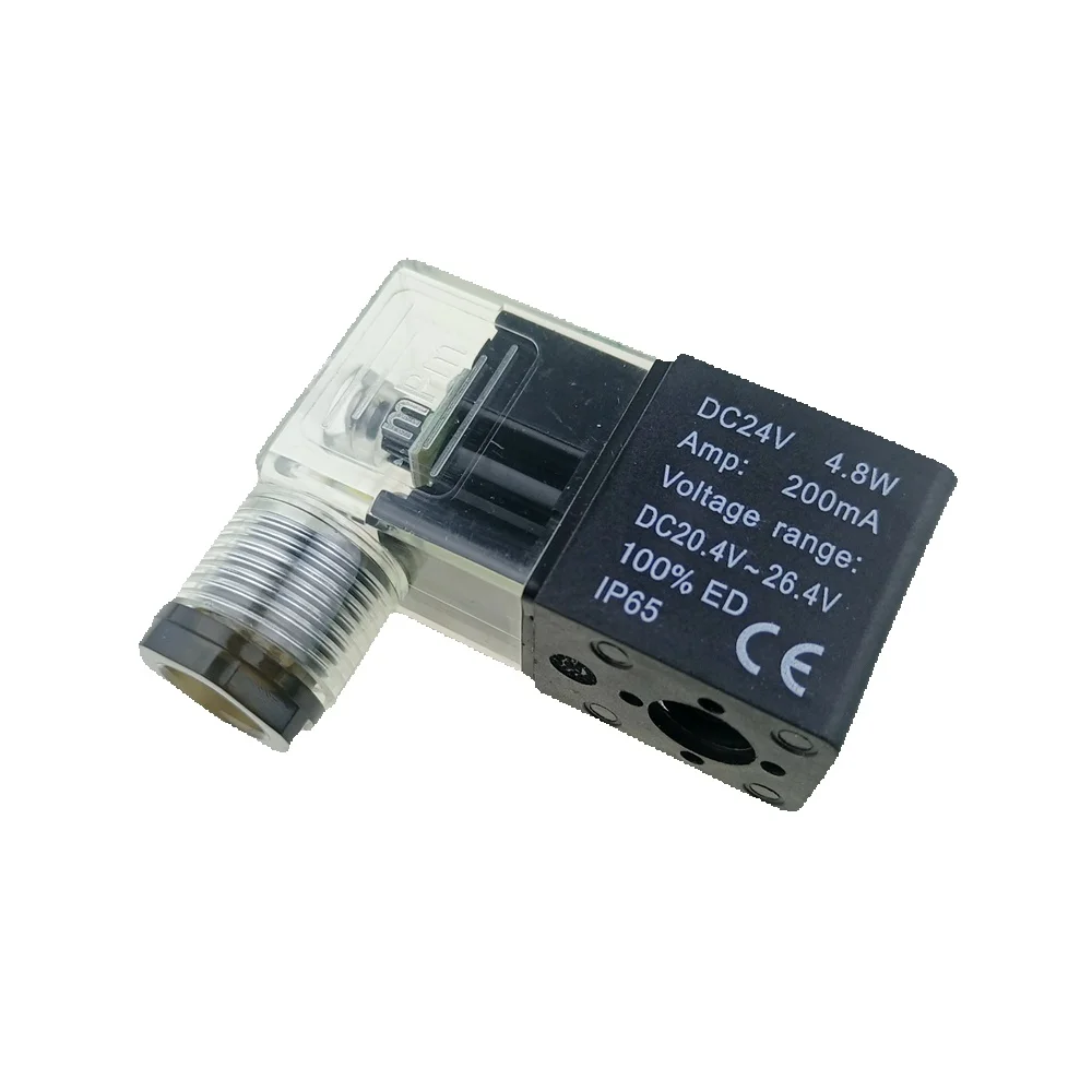 Leijiu 24v Voltage 4v210 3v210 Pneumatic Solenoid Coil