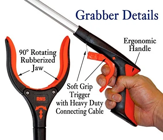 

2018 best sale cheap ningbo Grabber Reacher Rotating Gripper Mobility Aid Reaching Tool magnetic garden helping hand