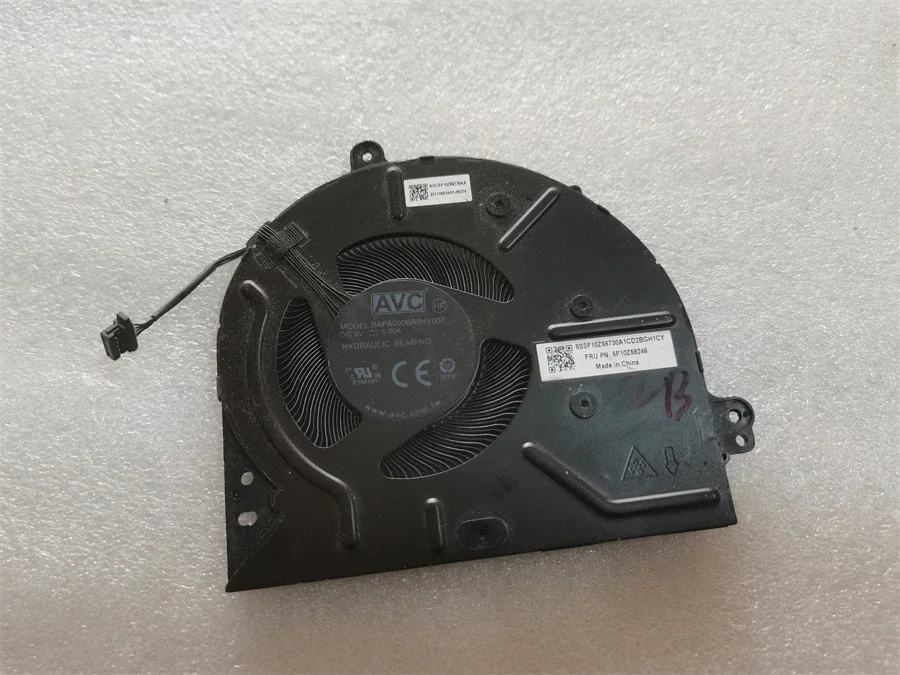 BAPA0906R5HY007 For Lenovo ThinkPad L14 L15 Gen 3 C14 Gen 1 UMA Laptop CPU Cooling Fan 5F10Z58246 5F10Z58247 5F10Z58248