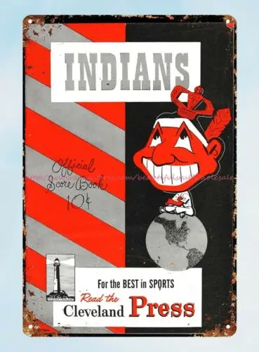 art print 1949 baseball  Program tin sign