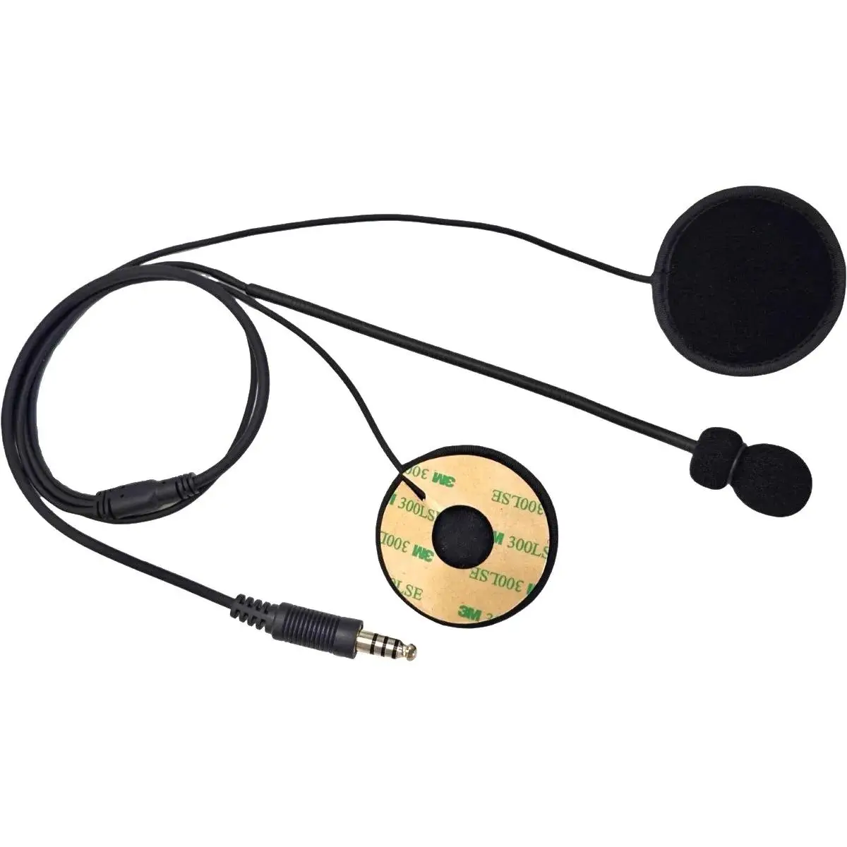 

IMSA Helmat Kit with Flexible Boom Microphone and Velcroo Speakers For Car Racing